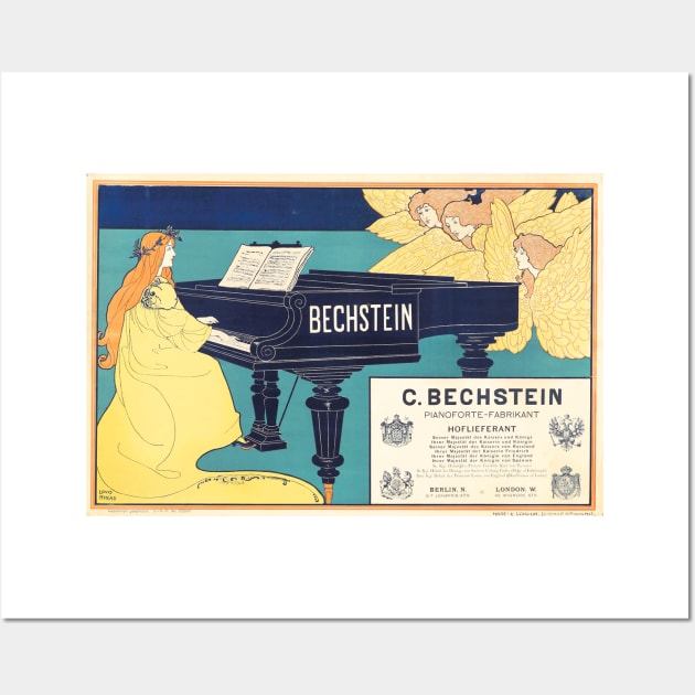 Bechstein pianos advertisement, 1896 Wall Art by WAITE-SMITH VINTAGE ART